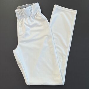 adidas Kids White baseball pants